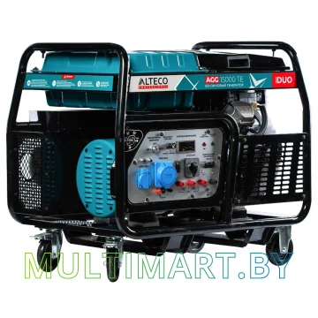 Бензиновый генератор Alteco AGG 15000 TE DUO картинка 2